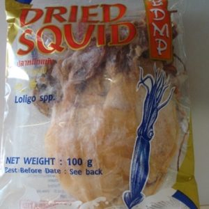 Dried Squid 100g. (Daing na Pusit)