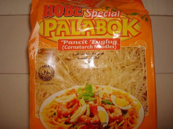 Hobe brand Pancit  Palabok Noodles
