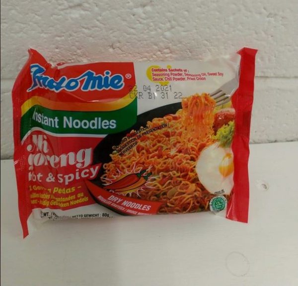 Indo-Mie Mi Goreng Hot & Spicy,Instant Noodles,Product of Indonesia
