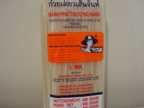 Farmer Rice Sticks 3mm 400g.