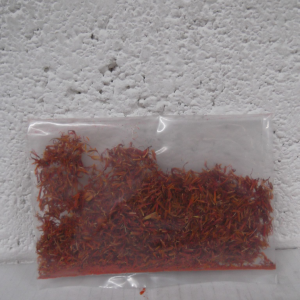 Kasubha (Sap Flower) decorative topping.