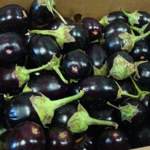 Round Purple Egg Plant or Talong 1/2 kg.