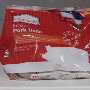 S.Khonkaen Pork balls - Thai style