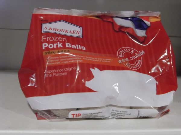 S.Khonkaen Pork balls - Thai style