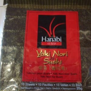 Yaki Nori seaweed wrapper for making sushi